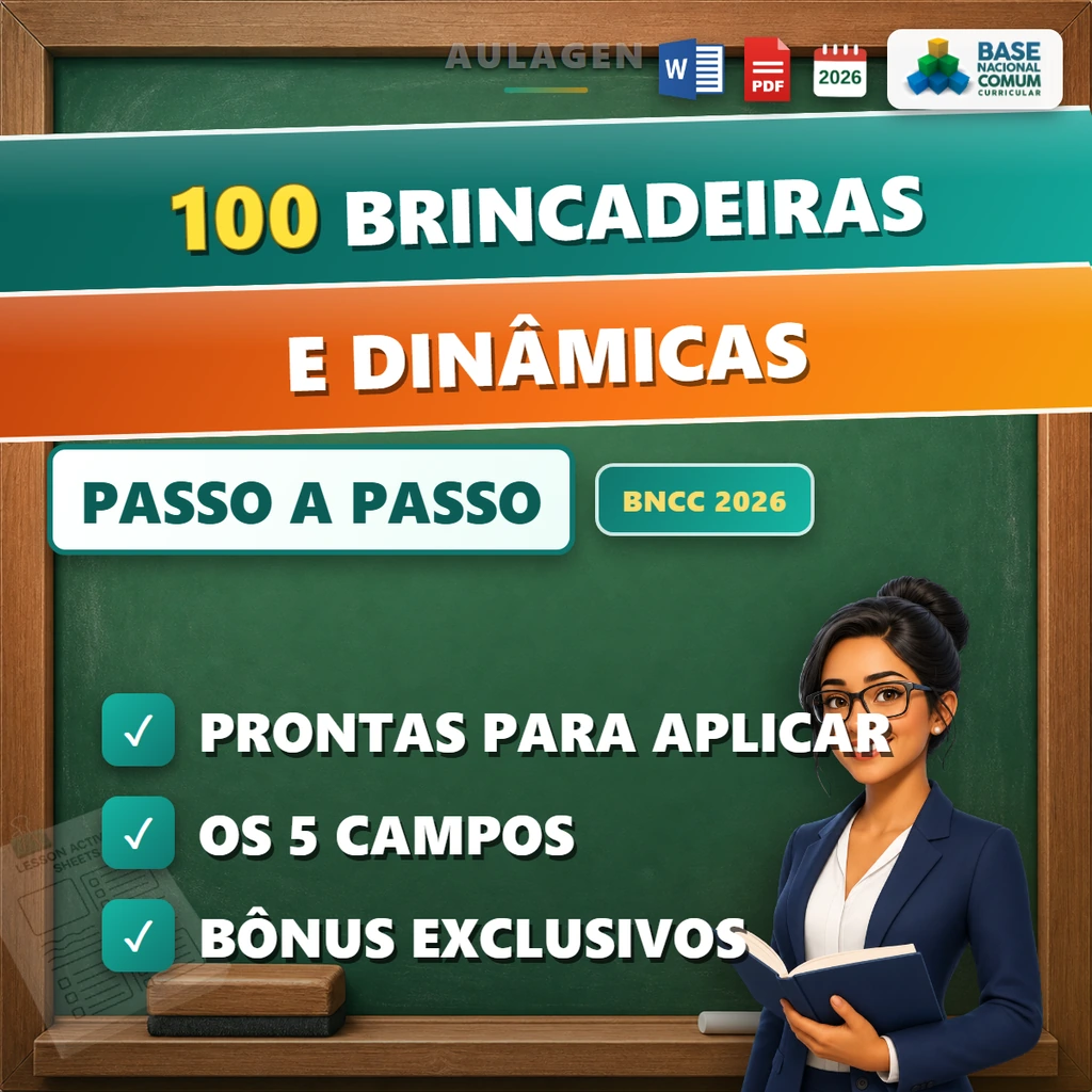 100 Brincadeiras e Dinâmicas - Educação Infantil