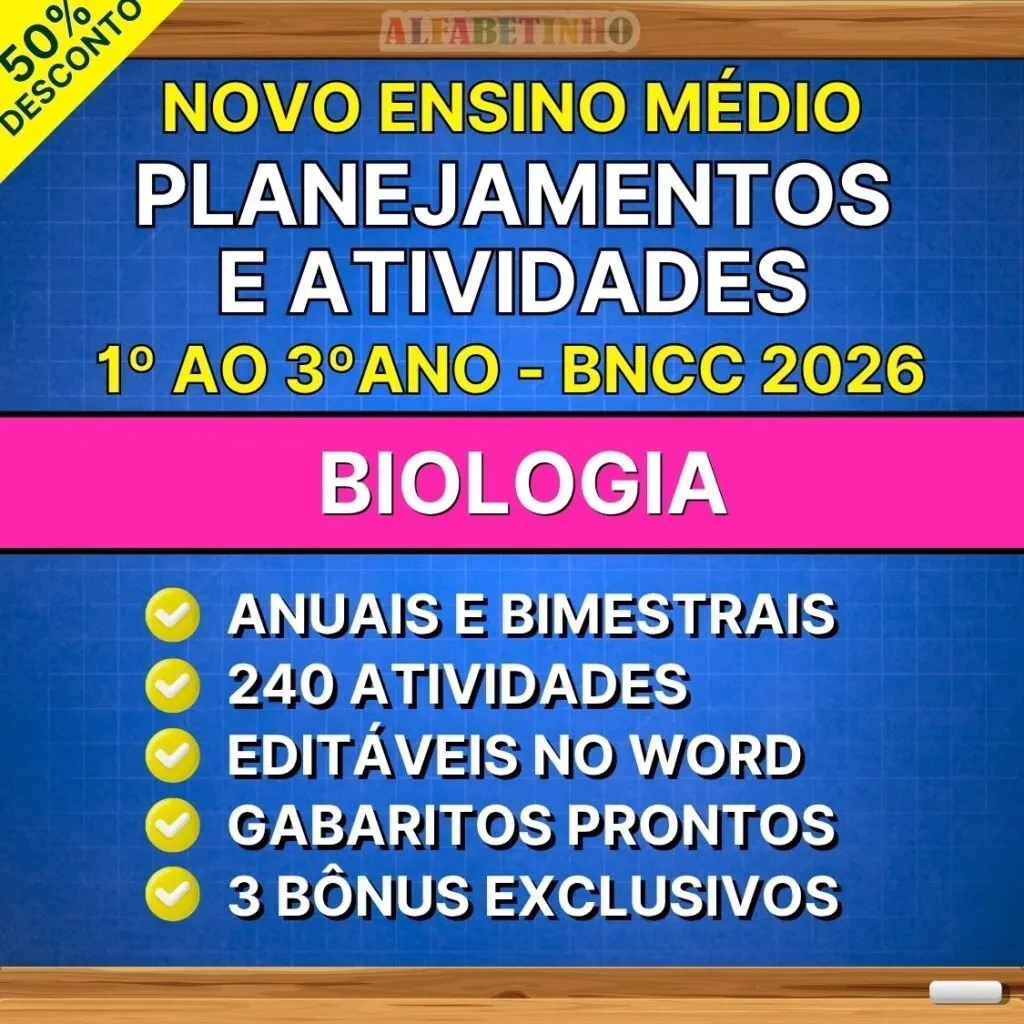 Plano de Aula de Biologia para o Ensino Médio