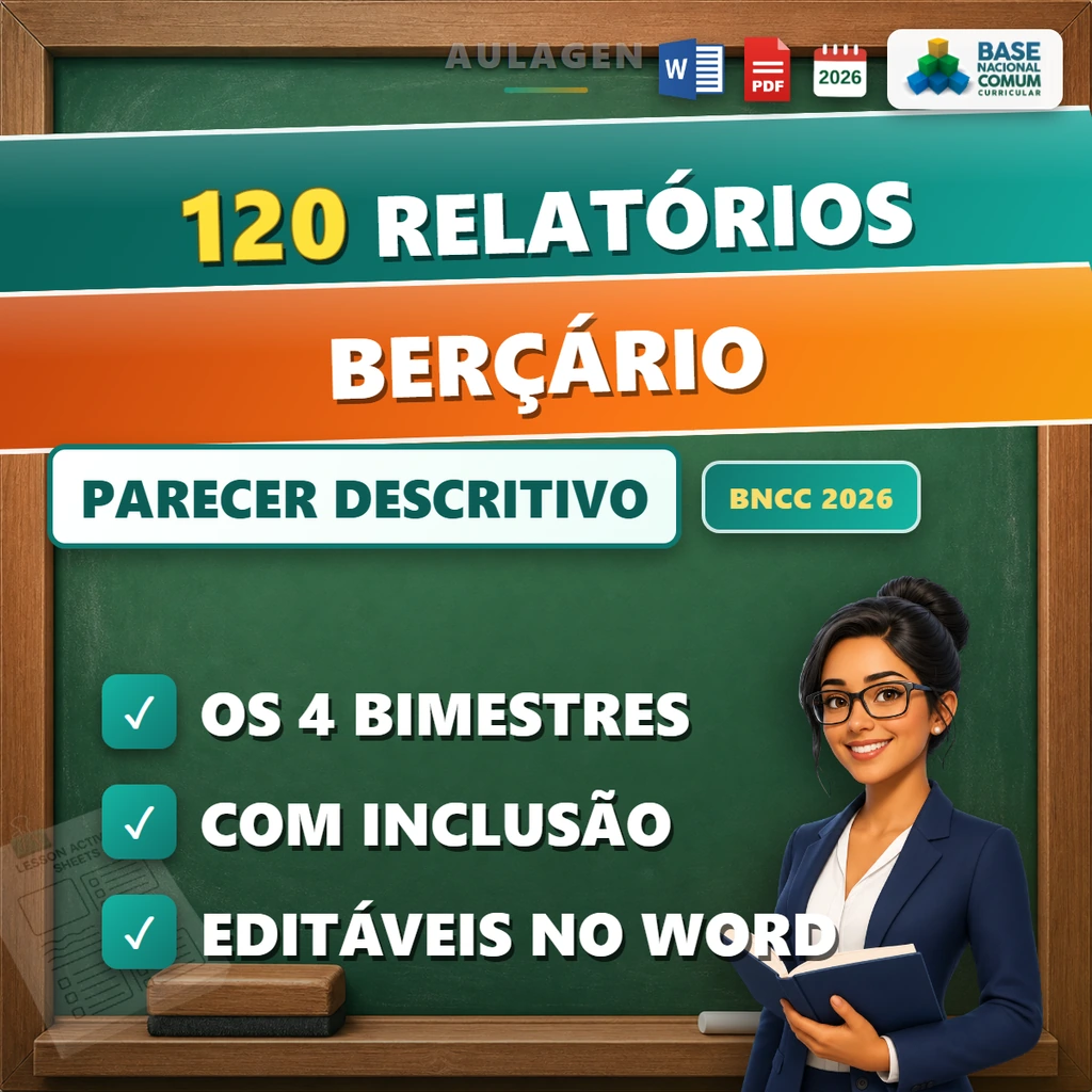120 Relatórios de Desenvolvimento - Berçário