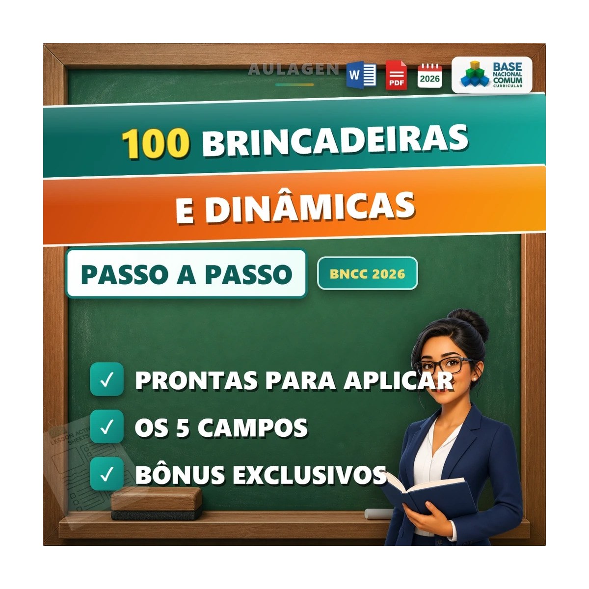 100 Brincadeiras e Dinâmicas - Educação Infantil — página interna