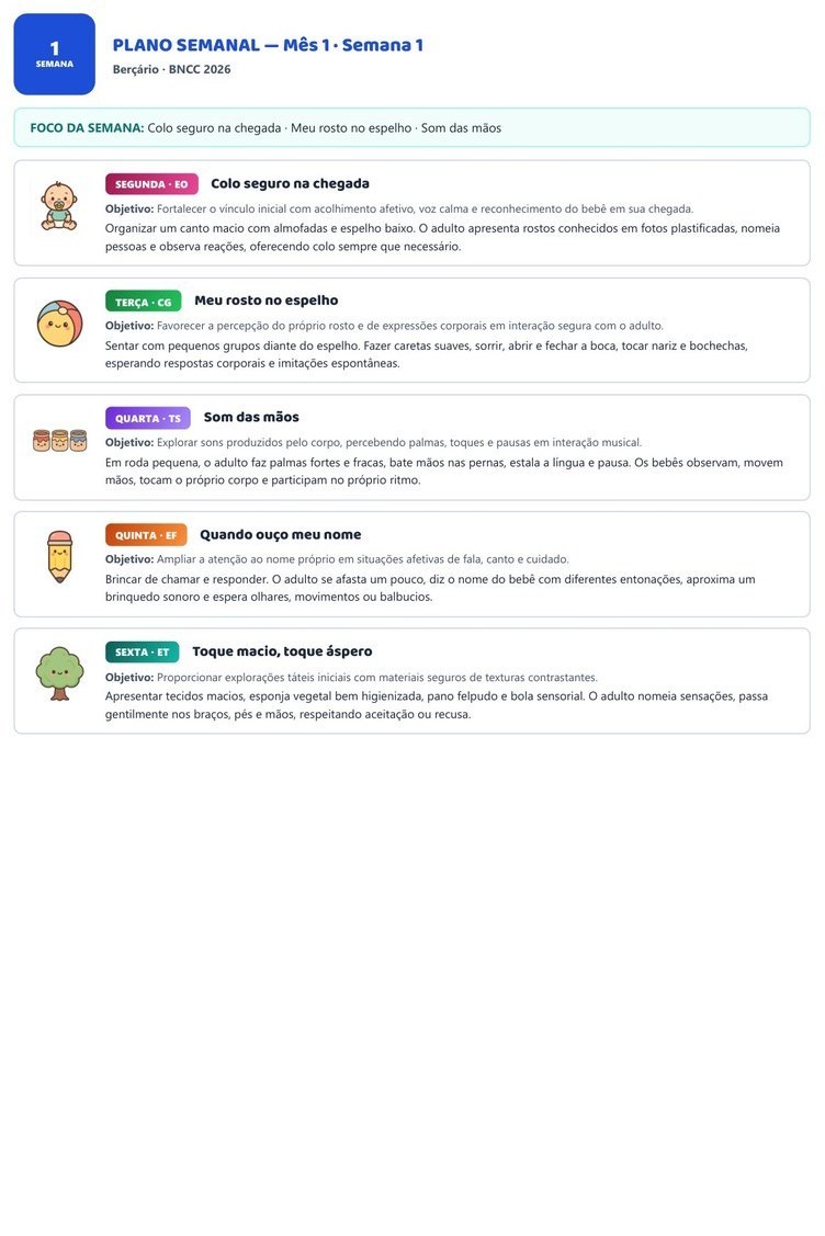 100 Brincadeiras e Dinâmicas - Educação Infantil — página interna