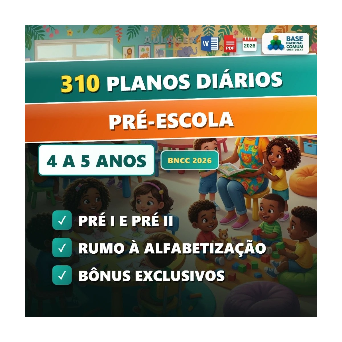 310 Planos Diários - Pré-escola — página interna