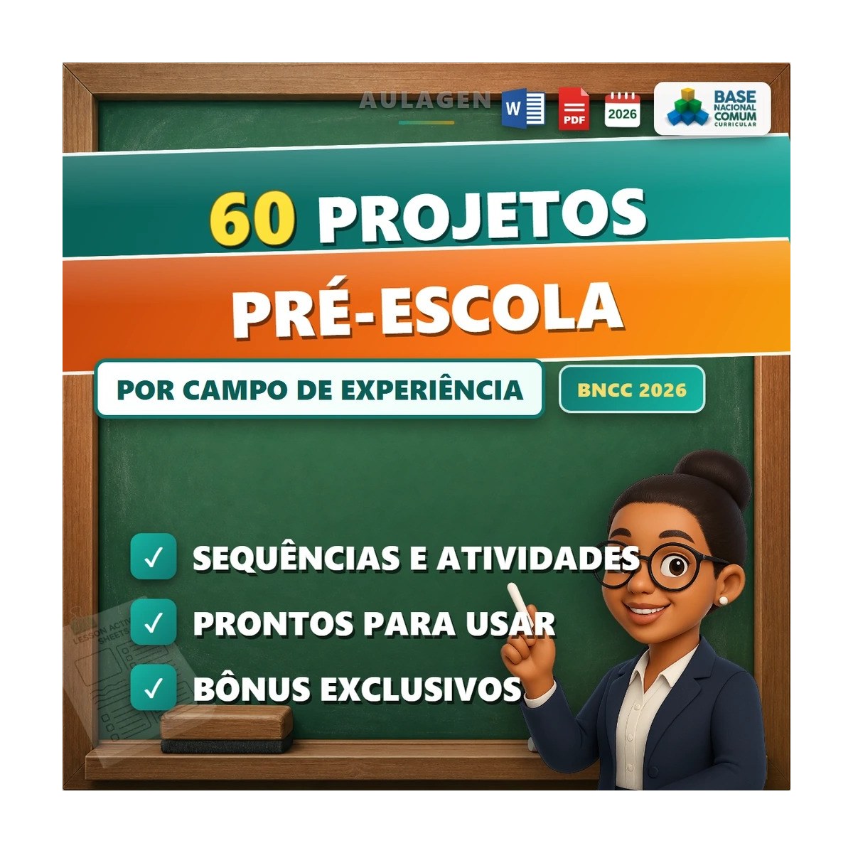 50 Projetos para Pré-escola — página interna
