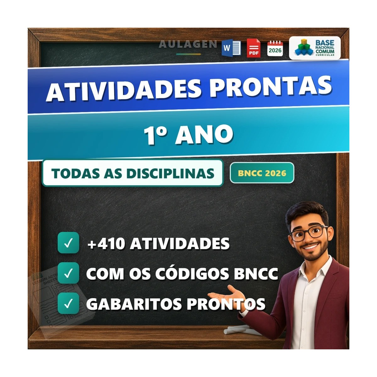 Atividades - 1º Ano Fundamental — página interna