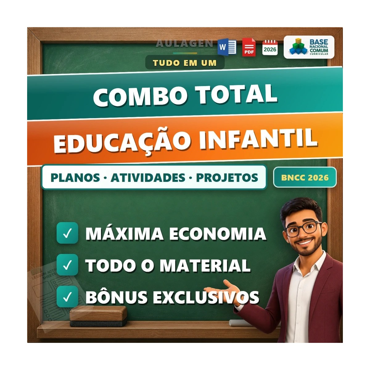 Combo Total Educação Infantil - Tudo em Um — página interna