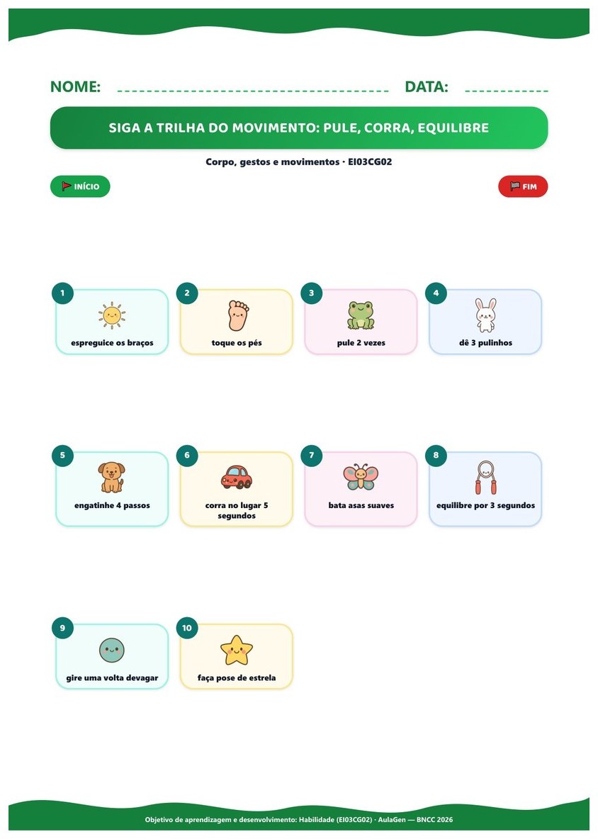 Combo Total Educação Infantil - Tudo em Um — página interna