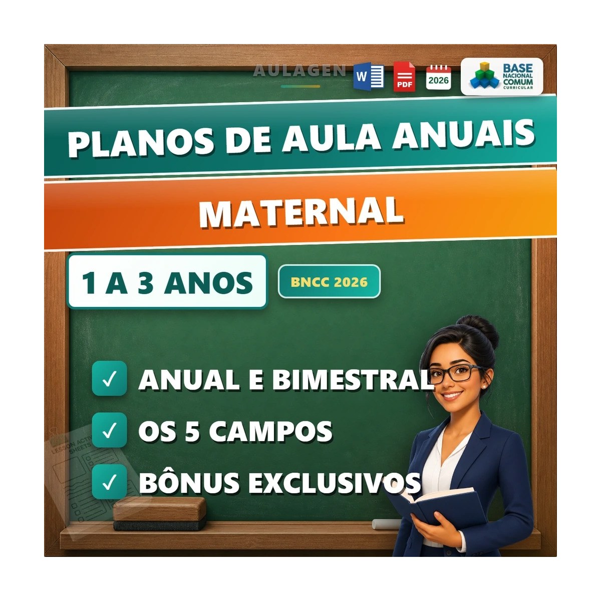 Planos de Aula Anuais - Maternal — página interna