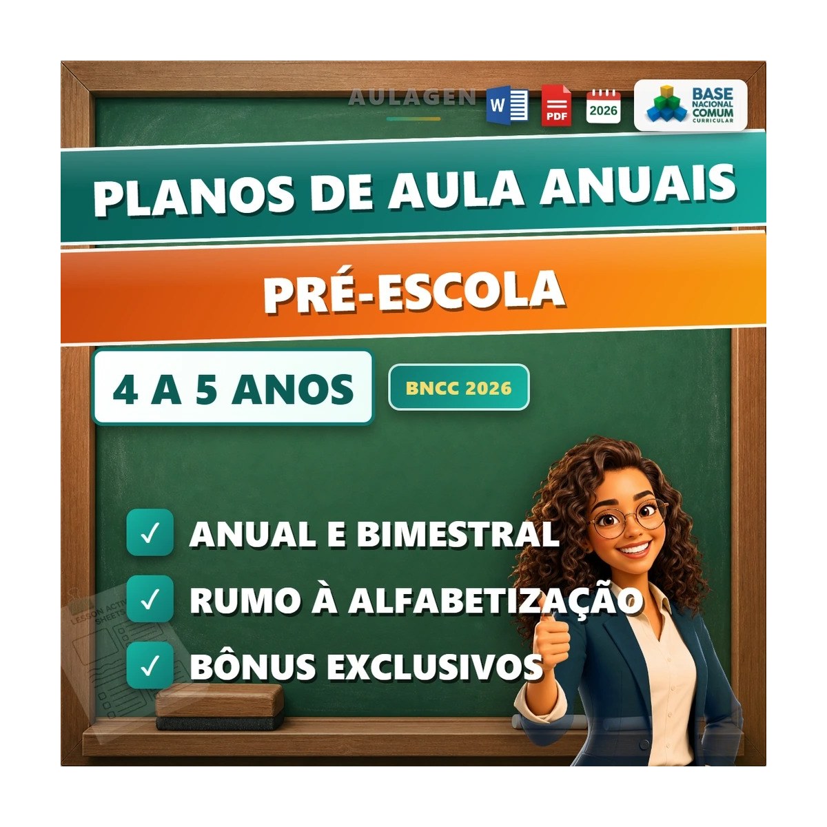 Planos de Aula Anuais - Pré-escola — página interna