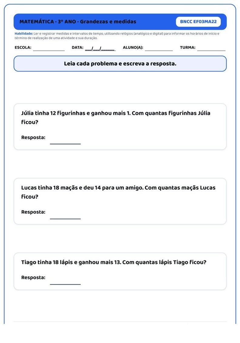 Planos e Atividades de Matemática 1º-5º ano — página interna