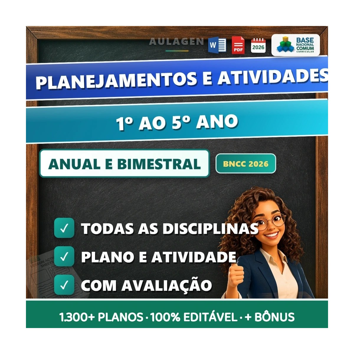Planos de Aula e Atividades - 1º ao 5º ano — página interna