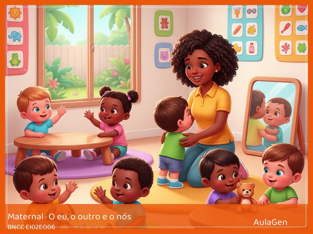 Plano de aula de O eu, o outro e o nós para Maternal — Combinados da água (BNCC EI02EO06) | AulaGen