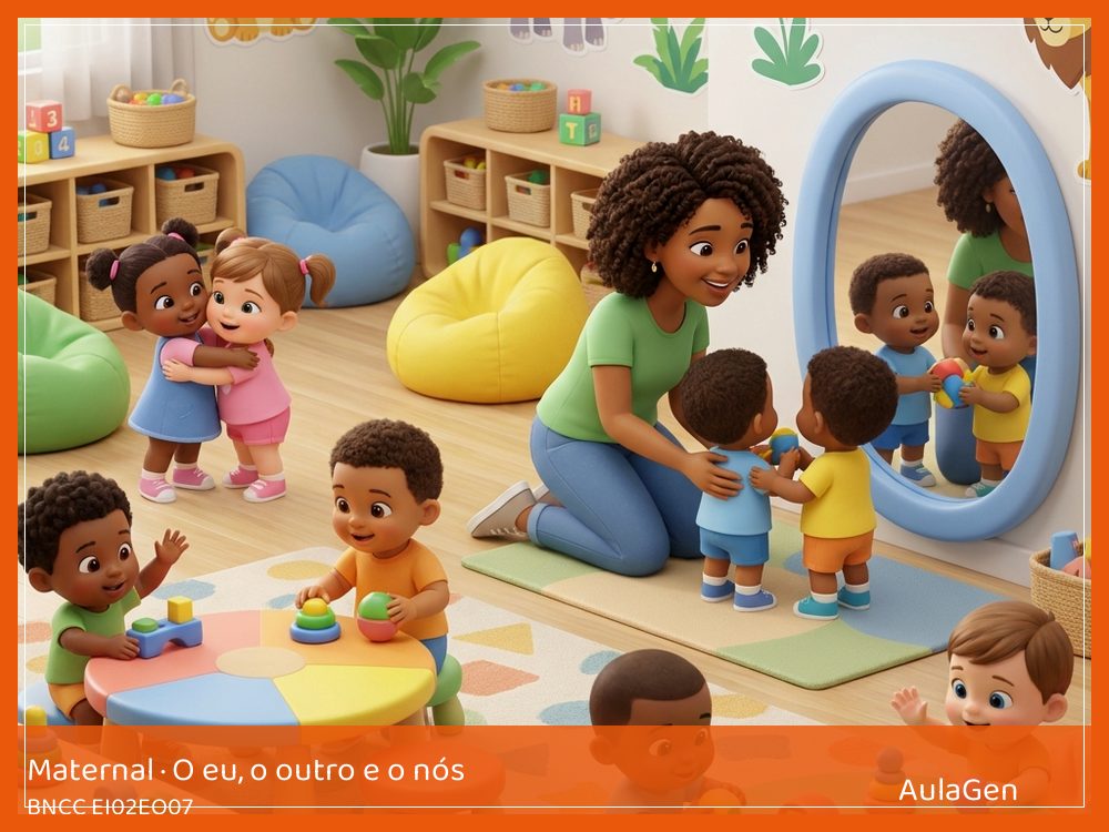 Plano de aula de O eu, o outro e o nós para Maternal — Dois querem o carrinho (BNCC EI02EO07) | AulaGen