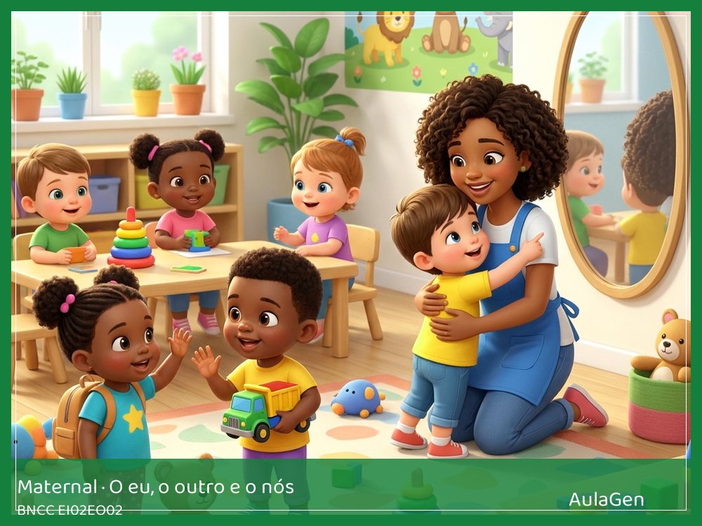 Plano de aula de O eu, o outro e o nós para Maternal — Eu ajudo a preparar a mesa (BNCC EI02EO02) | AulaGen