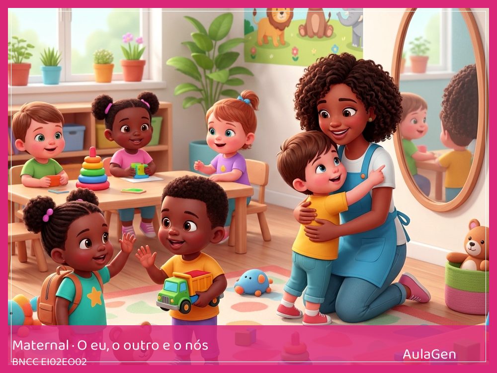 Plano de aula de O eu, o outro e o nós para Maternal — Eu encontro minhas coisas (BNCC EI02EO02) | AulaGen