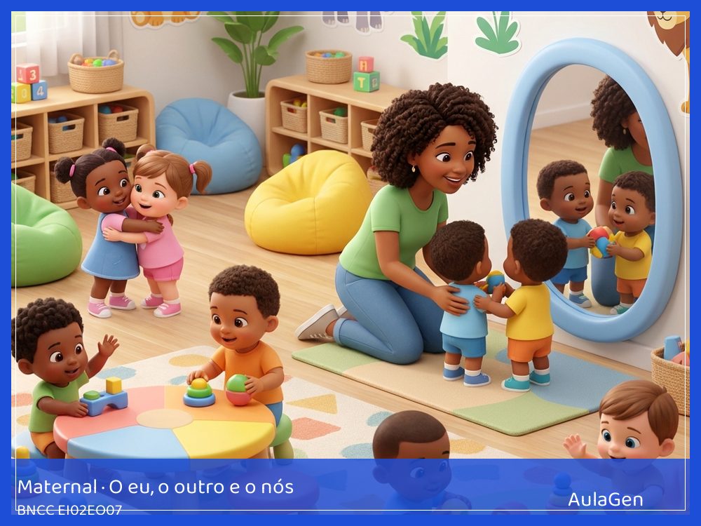 Plano de aula de O eu, o outro e o nós para Maternal — Minha vez na pista (BNCC EI02EO07) | AulaGen